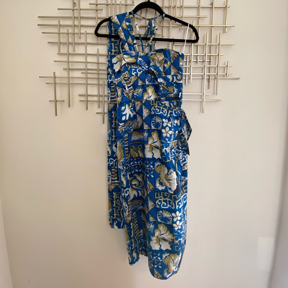 Unique Vintage x Alfred Shaheen Sarong Wrap Dress
